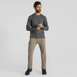 Craghoppers Langarmshirt Sweatshirt Black Pepper Marl M