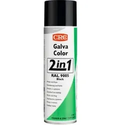 CRC Galvacolor 9005 Schwarz Rostschutzfarbe 2-in-1 500 ml