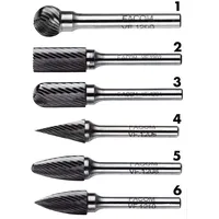 FACOM Hartmetallfräser 6 mm kugelförmig