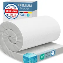 eloneo Gel Topper Matratzenauflage 200 x 200 cm