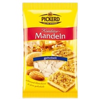 Pickerd Konditor Mandeln gehobelt schonend blanchiert 100g 3er Pack