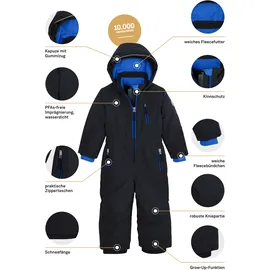 KILLTEC first instinct by killtec Kinder Skioverall/Schneeanzug mit Kapuze FISW 36 MNS ONPC, dunkelnavy, 110, 42257-000