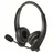 Logilink BT0060 On Ear Headset Bluetooth Stereo Schwarz