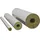 Scorprotect Scorprotect® Rohrisolierung Alu 18 x 30 mm x 1 Meter) Steinwolle alukaschiert 0.040 W/mK