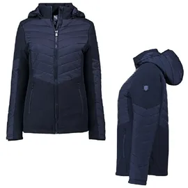 Kjelvik Damen Winterjacke Outdoorjacke Step navy Poly-Down wasserdicht warm (40) - 40
