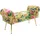 Kare Bank Flower Fever Gelb 100 cm