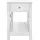 Hti-Living Nachtschrank Hayet 40 x 35 x 60 cm Weiß