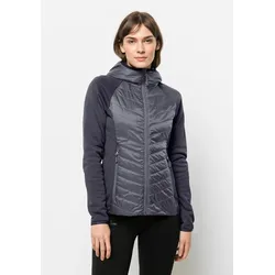 Jack Wolfskin Hybride »ROUTEBURN PRO HYBRID W«, mit Kapuze, Gr. XXL (48), dolphin, , 96555050-XXL