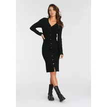 LAURA SCOTT Longstrickjacke in schwarz - Gr.: 32/34