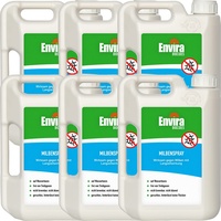 Envira Milben-Spray - Milbenspray für Matratzen mit Langzeitwirkung - Geruchlos & Auf Wasserbasis - 6x2Ltr