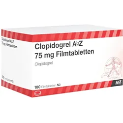 Clopidogrel AbZ 75 mg Filmtabletten 100 St