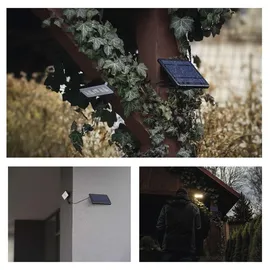 EMOS LED Solarlampe SUNNO schwarz 1,8m Kabel 1300lm mit Bewegungsmelder