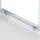 Swiss Aqua Technologies Komplettdusche mit Schiebetür 90 x 90 cm Silber/Weiß  Duschwanne