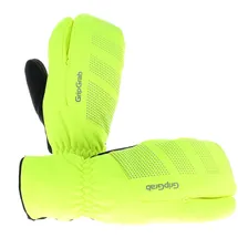 GripGrab Ride Windproof Deep Winter Lobster Bikehandschuhe-Gelb-L