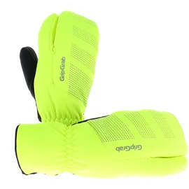 GripGrab Ride Windproof Deep Winter Lobster Bikehandschuhe-Gelb-L