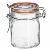 5five simply smart Glas mit Deckel und Clip, 150