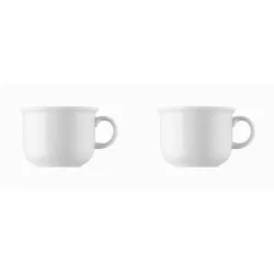 Kaffee-Obertasse - THOMAS TREND - Dekor Weiß - 2 Stück