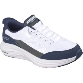 SKECHERS Contour Foam - Cozy Fit Herren Weiß/Blau 48,5