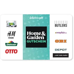 Gutscheingold Home & Garden Geschenkcode