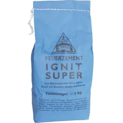 Feuerzement IGNIT und IGNIT SUPER -  IGNIT Super - Blau