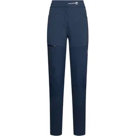 La Sportiva Damen Machina Tech Hose (Größe XS, blau)
