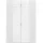 Rauch Eckschrank 117 x 235 x 117 cm Weiß