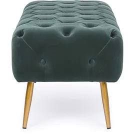 BIZZOTTO Sitzbank Giacinta Samt Grün 103 x 40 x 48 cm