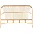 Tikamoon Kopfteil für Bett aus Rattan 160 cm Schlafzimmer Doppelbett Kopf
