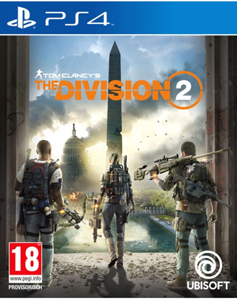Ubisoft Tom Clancy's The Division 2, PS4, PlayStation 4, Multiplayer-Modus, M (Reif), Physische Medien