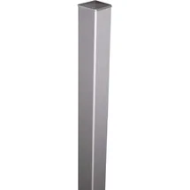 GROJA Zaunpfahl 6 x 6 x 190 cm Grau/Metall