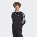 adidas Sweatshirt mit Galonstreifen, Black, XS