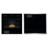 AEG Elektro-Herd-Set Serie 7000 »OE7P621AK«, Pyrolyse-Selbstreinigung, Hob2Hood