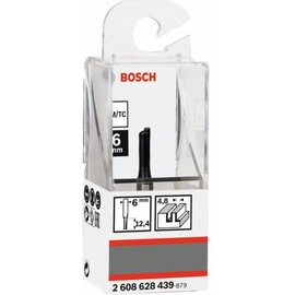 Bosch Nutfräser Standard for Wood 6 mm, D1 4,8 mm, L 12,4 mm, G 51 mm