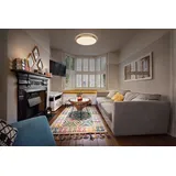 Osram LED Deckenleuchte Orbis Woodburry 50 cm 36W Holzdekor dimmbar