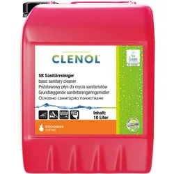 Meditrade Clenol Sanitärreiniger - 1 x 10 L Kanister - im gesamten Bad- und Sanitärbereich