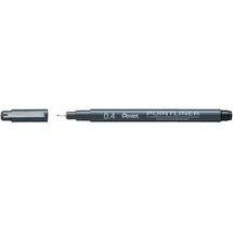 Pentel Pointliner Fineliner schwarz 0,4 mm, 1 St.