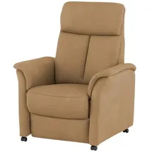 Nils Olsen Fernsehsessel Agda Mikrofaser 87 x 106 x 85 cm Beige elektrisch