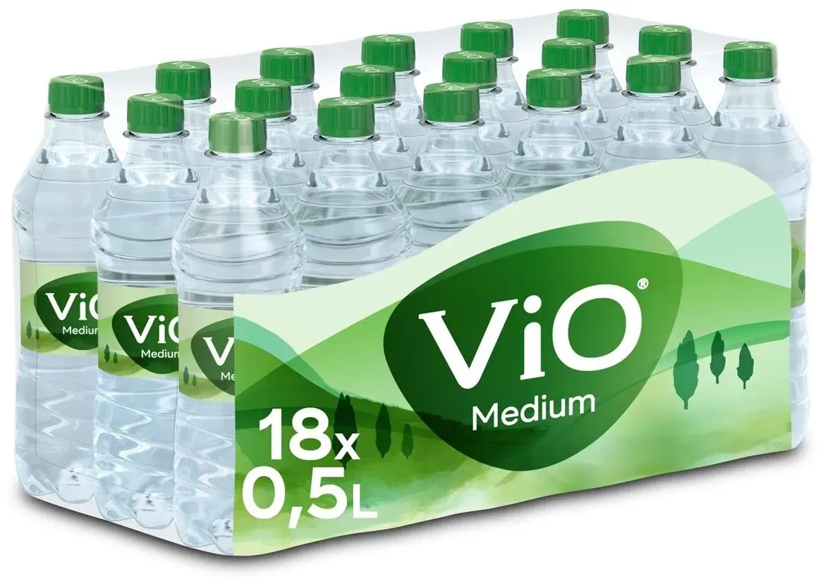 Preisvergleich Produktbild Vio Medium Mineralwasser PET 18x0,5l