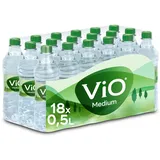 Vio Medium Mineralwasser PET 18x0,5l