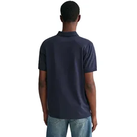 GANT Contrast Pique blau 4XL
