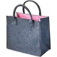 Kobolo Shopper Filz Grau/Rosa