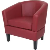 MCW Sessel O17 Kunstleder 0 x 0 x 0 cm Rot