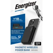 Energizer QM5000 Powerbank 5000 mAh 15W USB-C - Schwarz/Weiß
