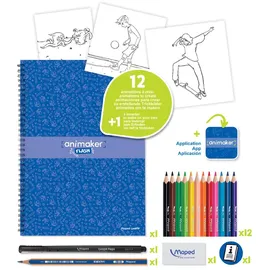 maped® creativ Comic-Gestalter action Malset 1 St. Mehrfarbig
