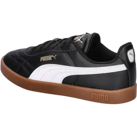 Puma Club II Indoor Kinder Schwarz/Weiß 37