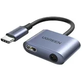 UGREEN USB-C to 3.5mm Audio Adapter with PD
