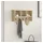 vidaXL Wandgarderobe Sonoma Eiche 50 x 16 x 26 cm Beige