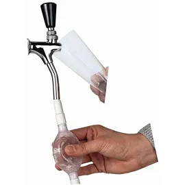 DELFIN Zapfhahnreiniger Pumpe mit Ventilen