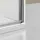 Bernstein NANO Eckdusche mit Drehtür 90 x 195 cm Gelb Echtglas EX416