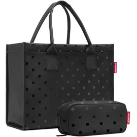 Reisenthel Daily Shopper set glossy dots black